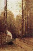 Pataky, Laszlo Parth in the Woods of Fontainebleau oil painting reproduction